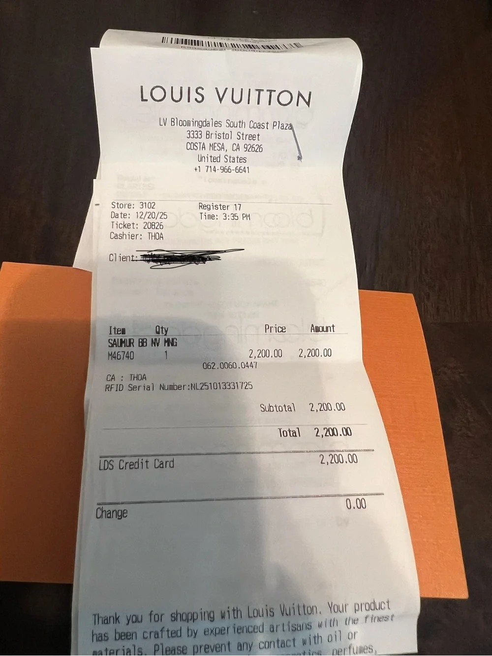 Louis Vuitton Saumur BB Bag - Picture 5 of 10